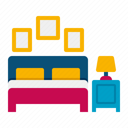 Bed, bedroom, home, improvement icon - Download on Iconfinder