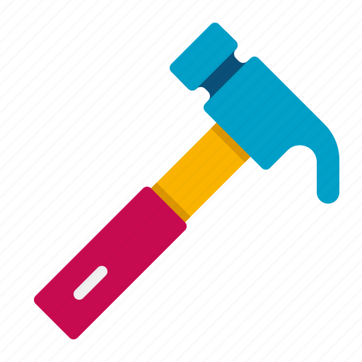Equipment, fixing, hammer, house icon - Download on Iconfinder