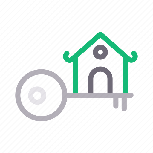 Home, house, key, lock, secure icon - Download on Iconfinder