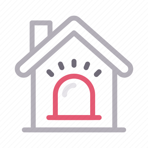 Building, emergency, home, house, siren icon - Download on Iconfinder