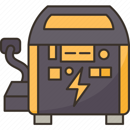 Power, generators, electric, engine, supply icon - Download on Iconfinder