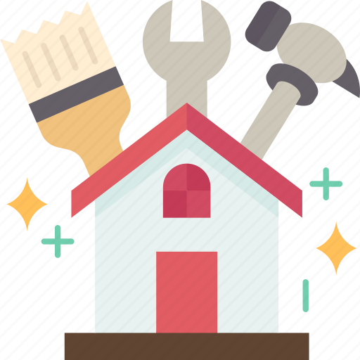 Home, renovation, construction, build, improvement icon - Download on Iconfinder