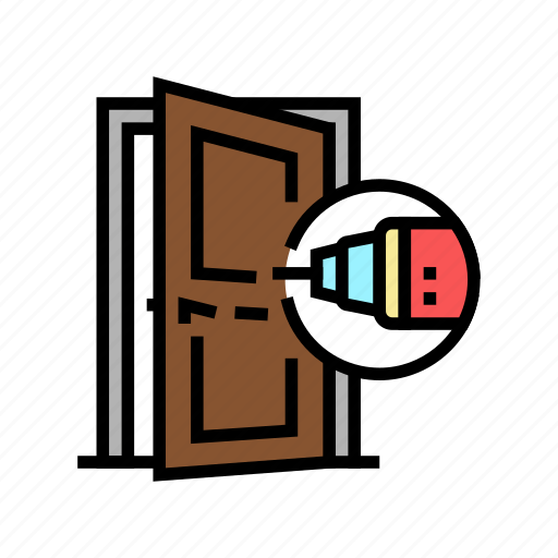 Door, repair, home, occupation, sink, bath icon - Download on Iconfinder