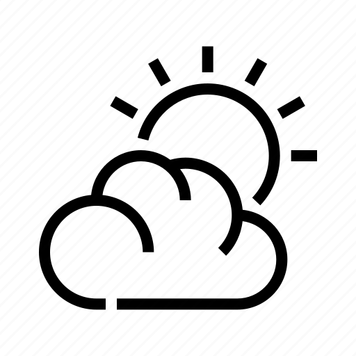 Weather, cloud, sun, sky, sunny, clear icon - Download on Iconfinder
