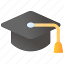 mortarboard, graduation, hat, cap, tassel, education, achievement