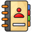 contact, contacts, book, address, directory, diary, notepad 