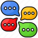 messages, message, conversation, communication, chatting, talk, dialogue