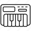 piano, app, music, maker, electric, guitar, digital 