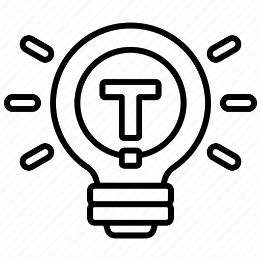 Tips, light, bulb, electronics, idea, power, lamp icon - Download on Iconfinder
