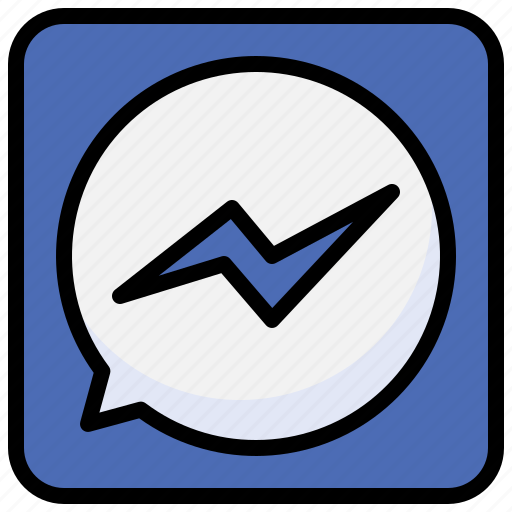 Messenger, social, media, communication icon - Download on Iconfinder