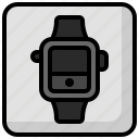 smartwatch, app, technology, clock, electronics, watch