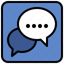 speech, bubble, message, communications, chat