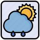 weather, app, sun, clouds, cloudy