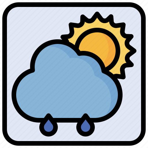 Weather, app, sun, clouds, cloudy icon - Download on Iconfinder