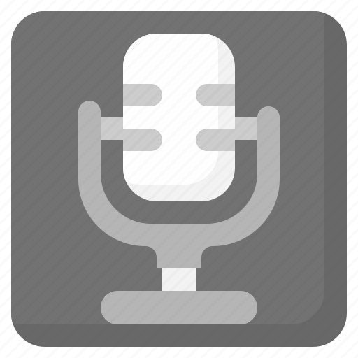 Podcast, microphone, music, multimedia, audio icon - Download on Iconfinder