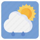weather, app, sun, clouds, cloudy
