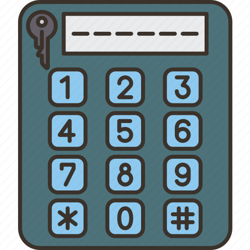 Keypad, password, pin, access, security icon - Download on Iconfinder