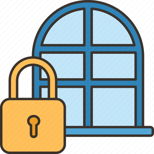 Window, lock, safety, protection, home icon - Download on Iconfinder