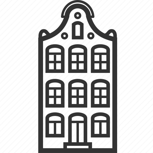 Amsterdam, apartment, building, city, hotel, house, real estate icon - Download on Iconfinder