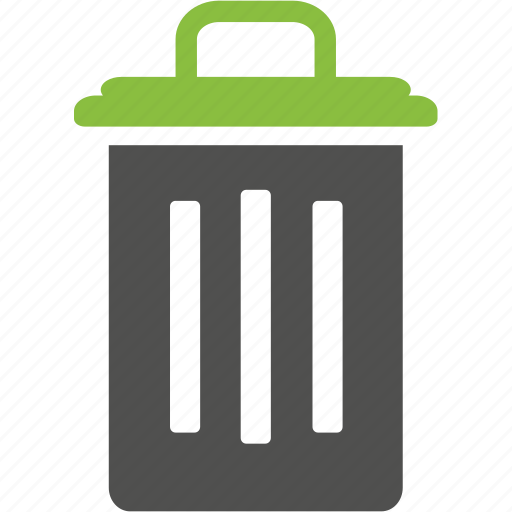 Bin, delete, green, recycle, recycle bin, remove, trash icon - Download on Iconfinder
