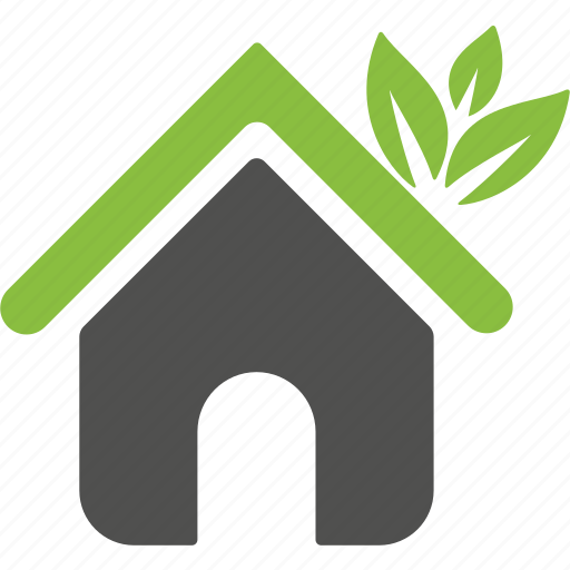 House, building, estate, family, green, home, plant icon - Download on Iconfinder