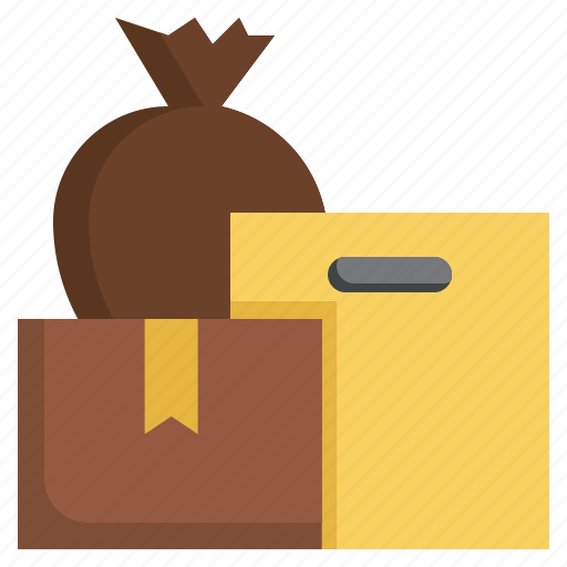Box, trash, poverty, poor, homeless icon - Download on Iconfinder