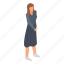 cartoon, fashion, isometric, party, silhouette, woman, young 