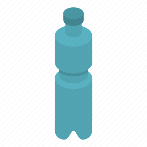 Bottle, cartoon, food, isometric, mineral, silhouette, water icon - Download on Iconfinder