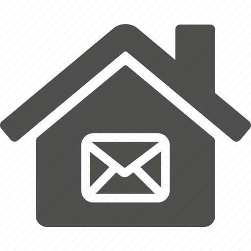 Home, house, building, email, estate, mail, message icon - Download on Iconfinder