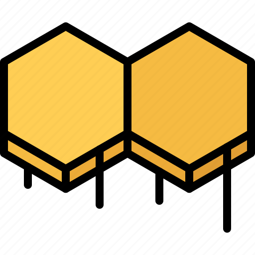 Honeycomb, apiary, beekeeper, beekeepering, honey icon - Download on Iconfinder