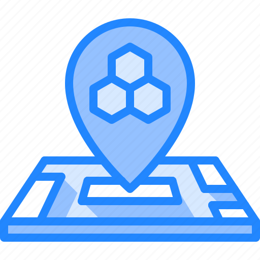 Map, pin, location, apiary, beekeeper, beekeepering, honey icon - Download on Iconfinder
