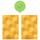 honeycomb, check, apiary, beekeeper, beekeepering, honey
