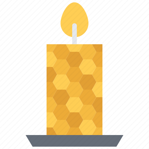 Candle, fire, apiary, beekeeper, beekeepering, honey icon - Download on Iconfinder