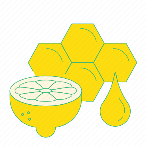 Fresh, honey, lemon, drop, beehive, citrus icon - Download on Iconfinder