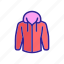 clothes, drawing, hoodie, hoody, jacket, object, web 