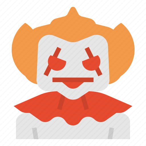 Avatar, character, clown, cosplay, halloween, horror, spooky icon - Download on Iconfinder