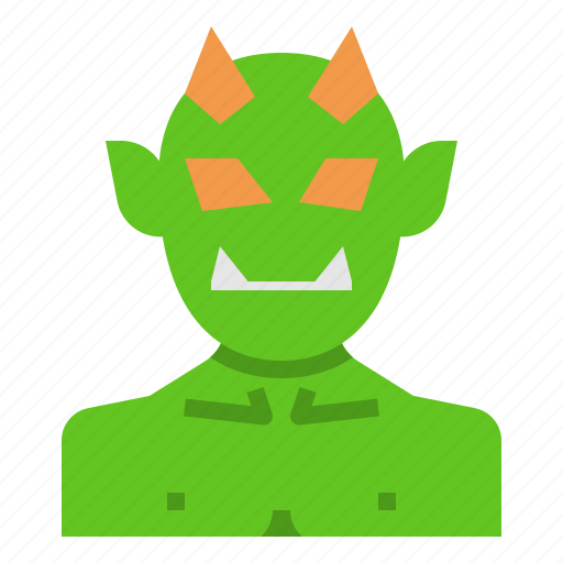 Avatar, character, cosplay, goblin, halloween, horror, spooky icon - Download on Iconfinder