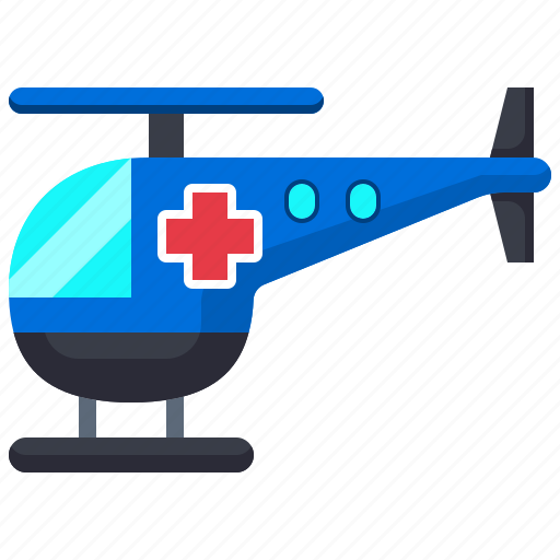 Aircraft, emergency, flight, helicopter, transport, transportation icon - Download on Iconfinder
