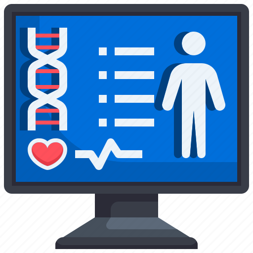 Computer, heartbeat, hospital, medical, monitor, result, scanner icon - Download on Iconfinder