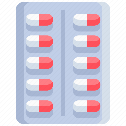 Blister, drug, medication, medicine, pharmacy, pills icon - Download on Iconfinder