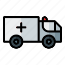 ambulance, car, healthcare, hospital, medical, truck
