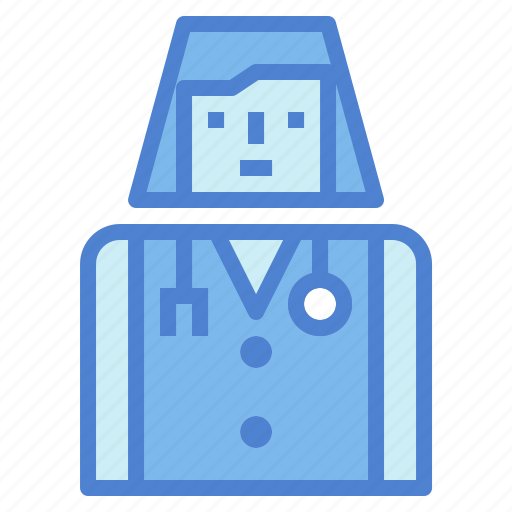 Doctor, job, occupation, woman icon - Download on Iconfinder