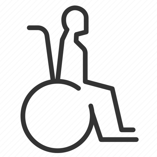 Disability, disabled, health, medical, wheelchair, healthcare icon - Download on Iconfinder