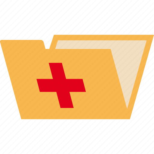 Clinical, folder, medical, record, report icon - Download on Iconfinder