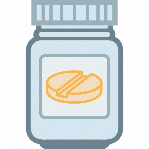 Jar, lozenge, medicine, pellet, plastic, tablet icon - Download on Iconfinder