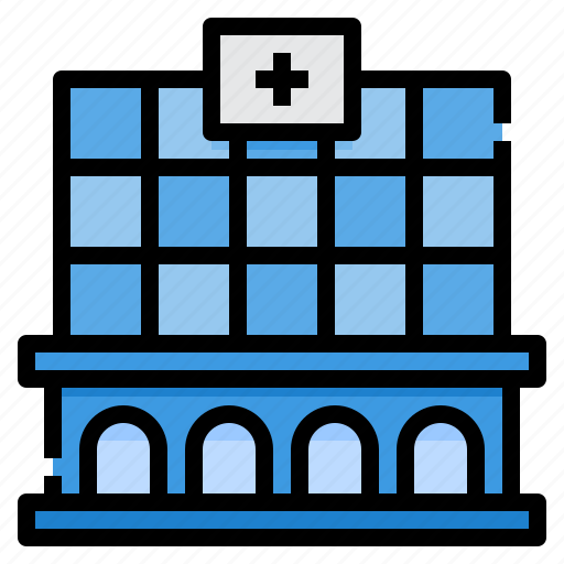 Hospital, city, building, health, clinic icon - Download on Iconfinder