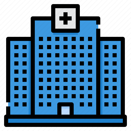 Hospital, building, health, clinic, medical, center icon - Download on Iconfinder