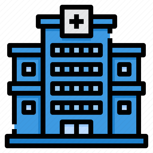 Hospital, building, health, clinic, medicine icon - Download on Iconfinder