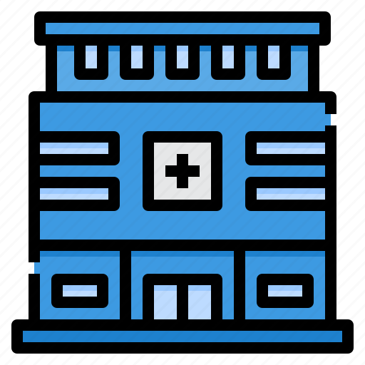 Hospital, building, health, clinic, medicine icon - Download on Iconfinder