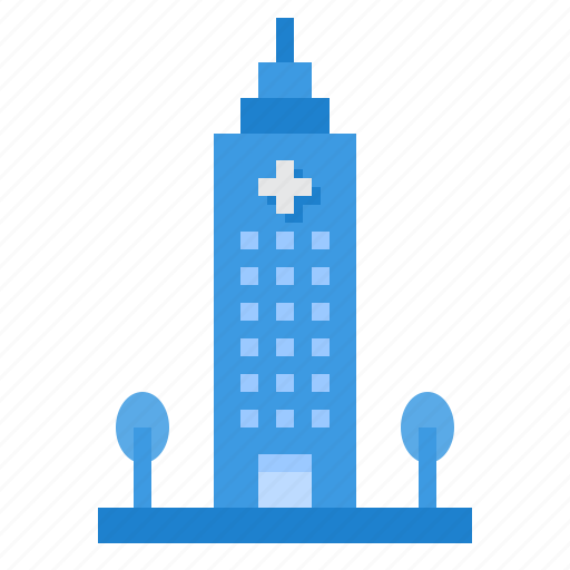 Hospital, architecture, building, health, clinic icon - Download on Iconfinder